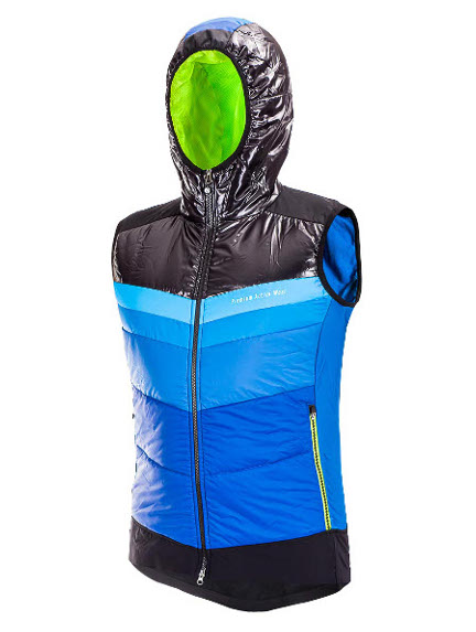 BICYCLE LINE MOSS <br /> dviratininko liemenė su gobtuvu